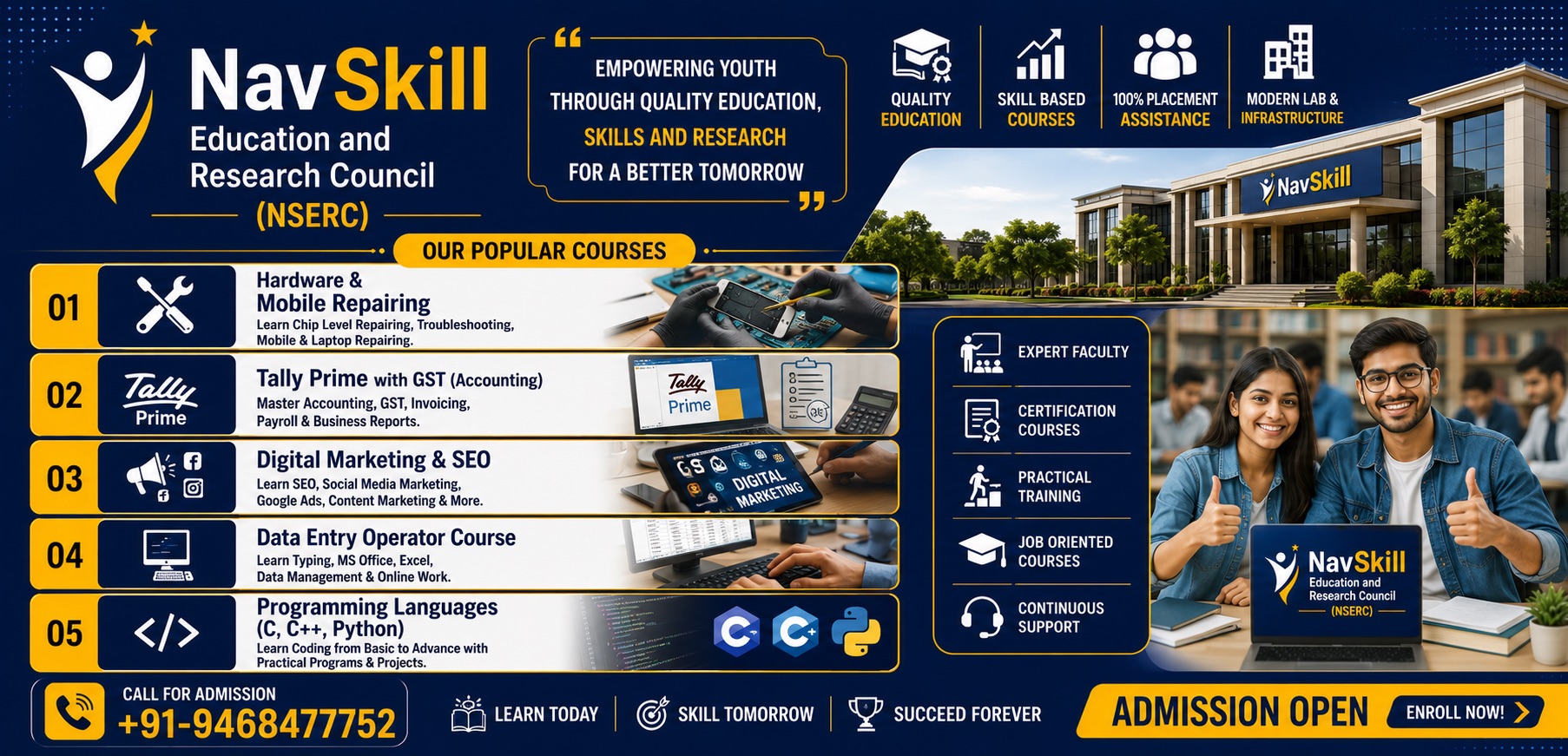 NavSkill Education and Research Council (NSERC)